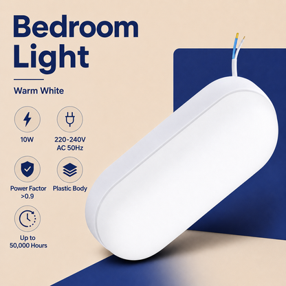 VK LED 10W Bedroom Wall Light | Warm White | Modern Indoor Wall Lamp