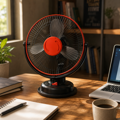 12 Inch Table Fan | 4 Blades | 90-110W | Metal Blades | 2000-2200 RPM | MOQ 2