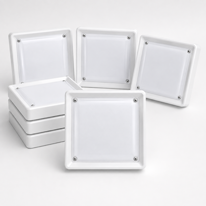VK LED 50W Patra With Diffuser | Cool White 6500K | Square Surface Ceiling Light