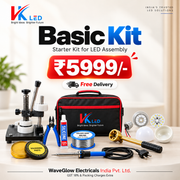 VK LED Basic Kit | LED Making & Repairing Starter Kit | Complete Tool Set for Business & DIY