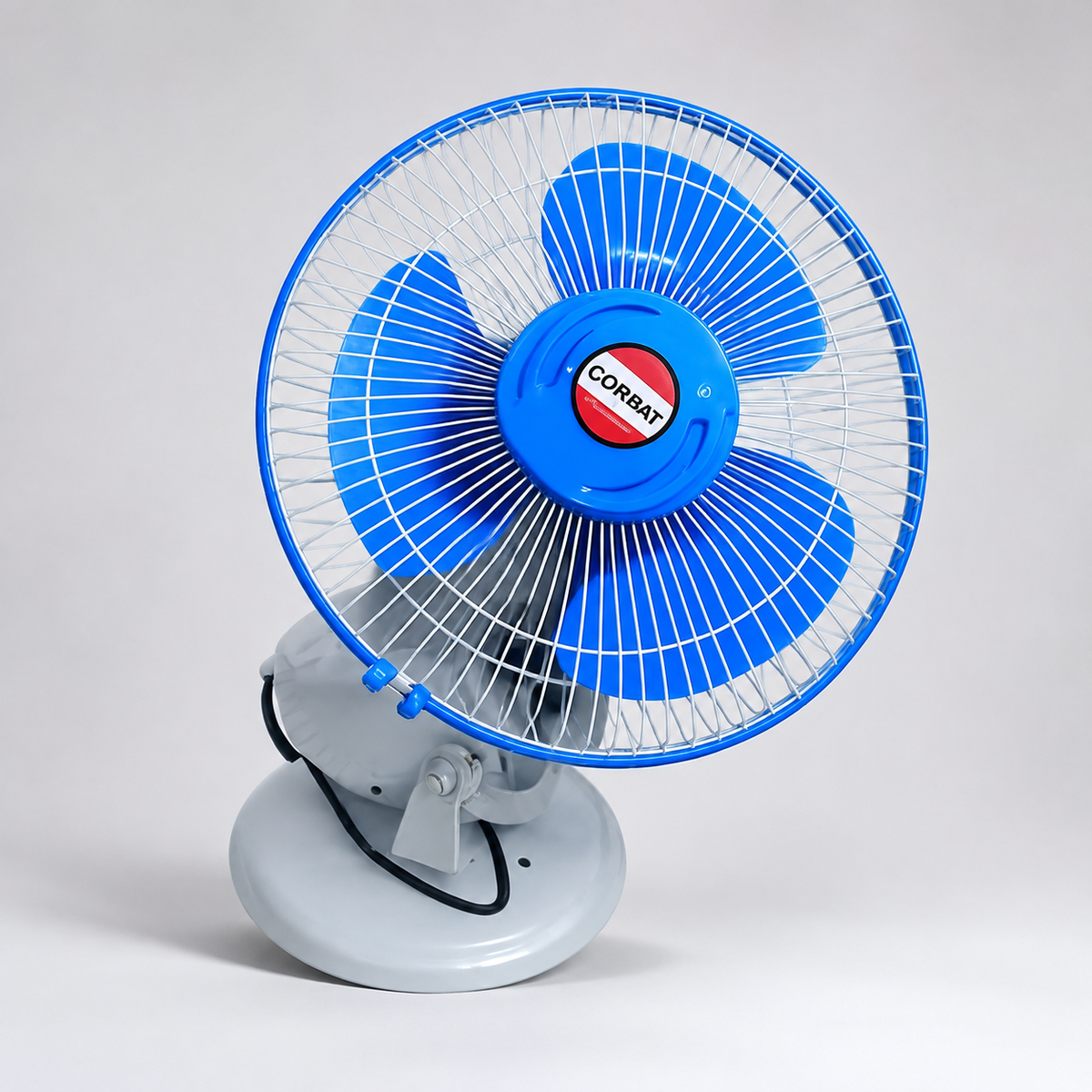 12 Inch Cabin Fan | 3 Plastic Blades | 80-90W | Wall Mount Fan | Adjustable Tilt | MOQ 2