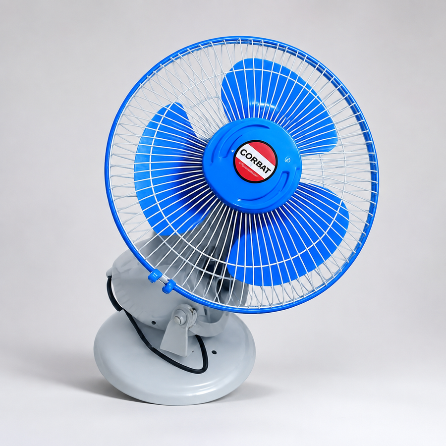 12 Inch Cabin Fan | 3 Plastic Blades | 80-90W | Wall Mount Fan | Adjustable Tilt | MOQ 2