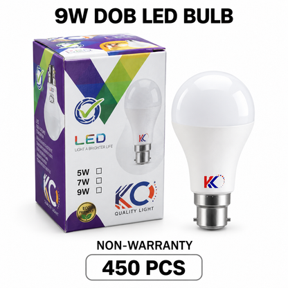 VK LED Ready Kit | 9W Gama LED Bulb 50 Pcs + 9W DOB LED Bulb 450 Pcs + Inverter + Megaphone + Gift