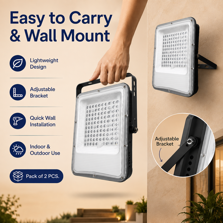 VK LED Flood Light Lens Model (Sheet) | 50W, 120W, 150W & 250W | Pack of 2 PCS