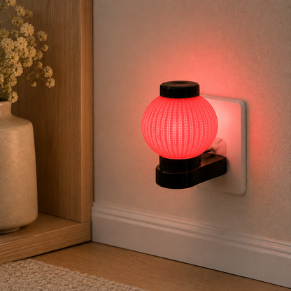 VK LED 0.5W Direct Plug-in Night Light | 2 Pin Decorative LED Lamp | 6 Colours | Pack of 6