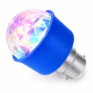 VK LED 5W Temple Lamp | RGB Multicolour Decorative Bulb | B22 Base | Pack of 10