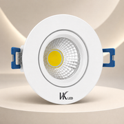 WaveGlow Premium COB LED Downlight | Recessed Ceiling Spotlight | Energy Efficient LED Light