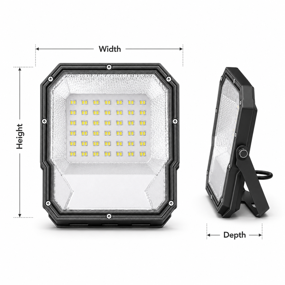 VK LED Gama DOB Lens Flood Light | 50W & 100W | Cool White 6500K | Pack of 2