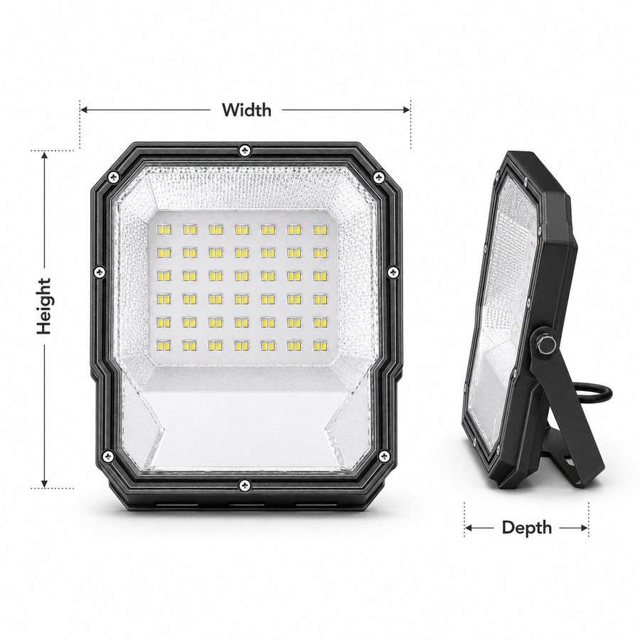 VK LED Gama DOB Lens Flood Light | 50W & 100W | Cool White 6500K | Pack of 2