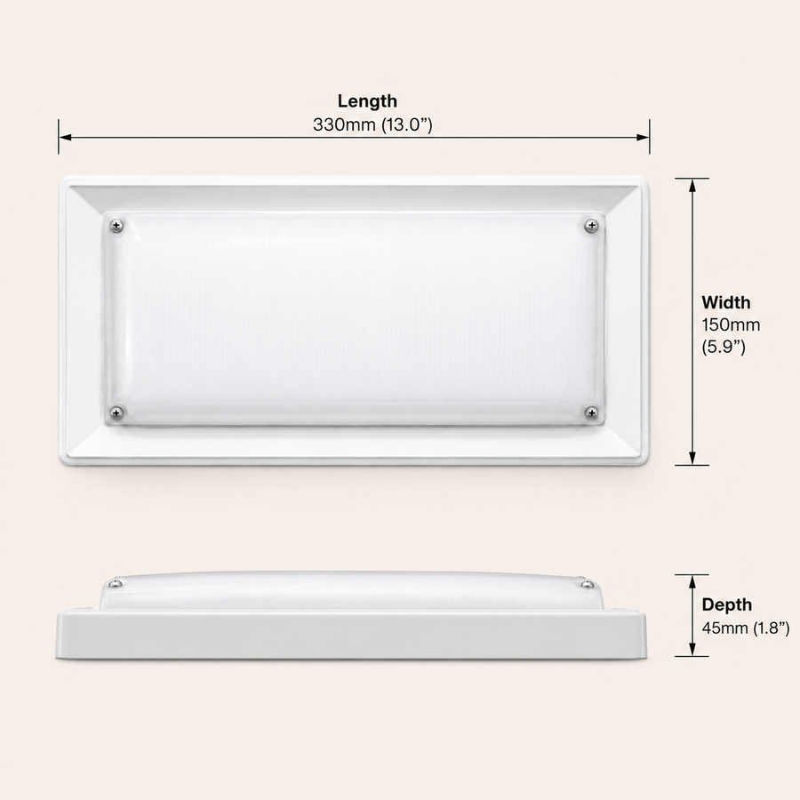 VK LED Patra With Diffuser | 100W | Cool White 6500K | Pack of 6