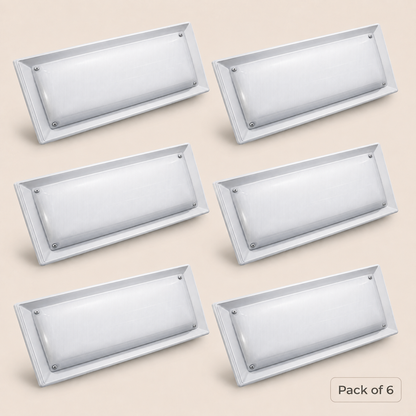 VK LED Patra With Diffuser | 100W | Cool White 6500K | Pack of 6