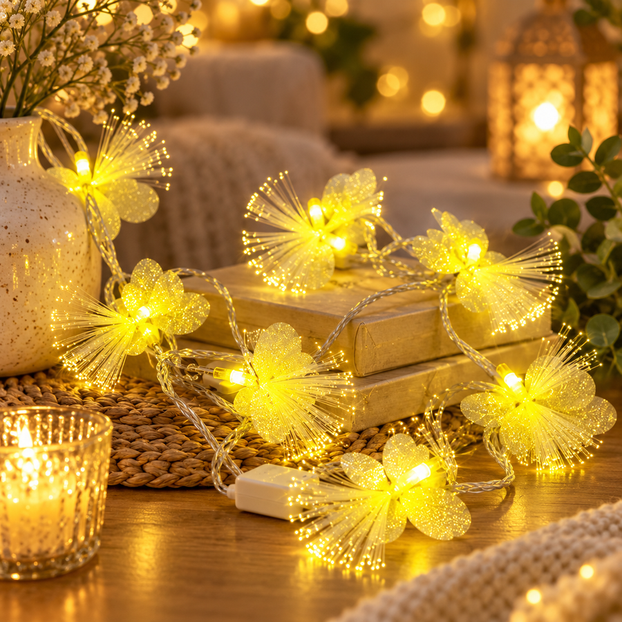 VK LED Butterfly String Light | Warm White Decorative Light | 5 Meter