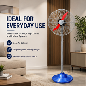 Tent Tufan Fan | 18 Inch | 3 Blade | 75-90W | Heavy Duty Metal Stand Fan | MOQ 2