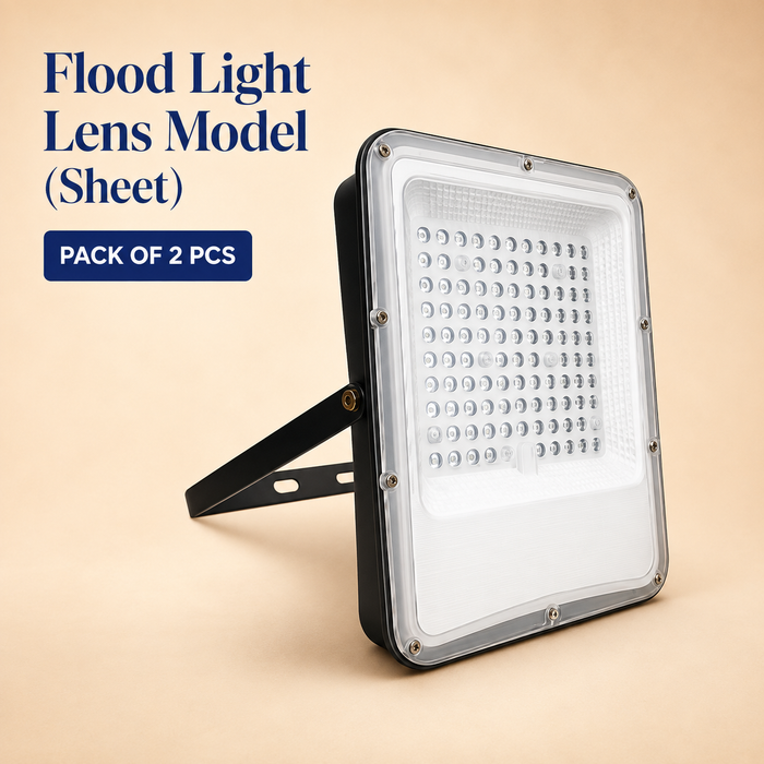 VK LED Flood Light Lens Model (Sheet) | 50W, 120W, 150W & 250W | Pack of 2 PCS