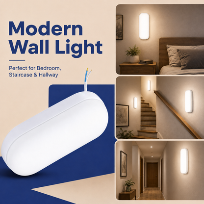VK LED 10W Bedroom Wall Light | Warm White | Modern Indoor Wall Lamp
