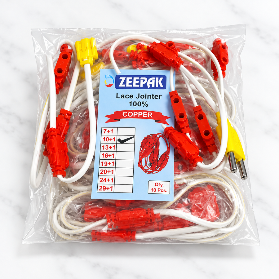 ZEEPAK Lace Jointer 10+1 | 100% Copper Lighting Connector | Heavy Duty LED Light Jointer