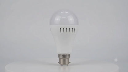 VK LED 12W Inverter Bulb (Gama) | B22 Rechargeable Emergency LED Bulb | Cool White 6500K | Pack of 4