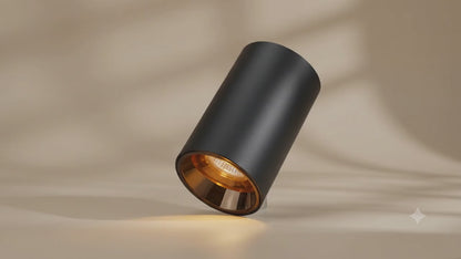 VK LED Surface Mounted Cylinder Light | 7W & 12W | Ceiling Spotlight | Warm White 3000K