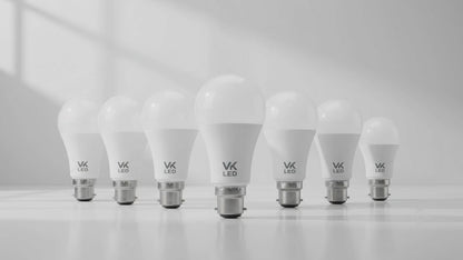 VK LED Gama DOB LED Bulb | 7W, 9W & 12W | Cool White 6500K | B22 Base | Pack of 10